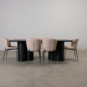 Olivia matgrupp inkl. bord och 6 stolar