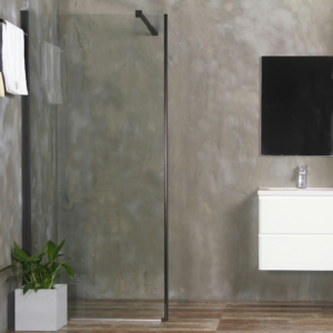 Bathlife duschvägg svart