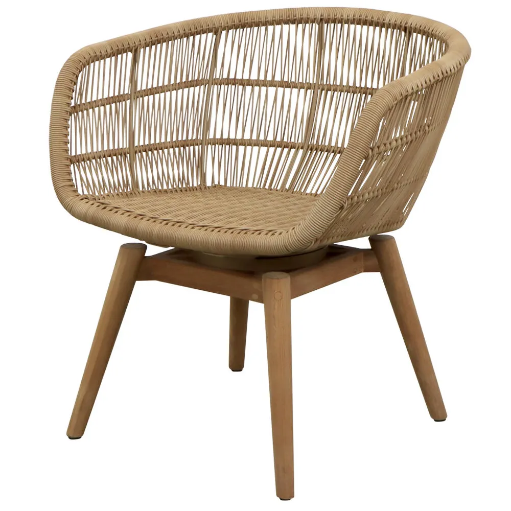 Cane-line, Stay stol m/teak svirvel Natural