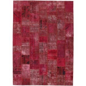 Vintage Patchwork orientalisk matta 252 x 355 cm