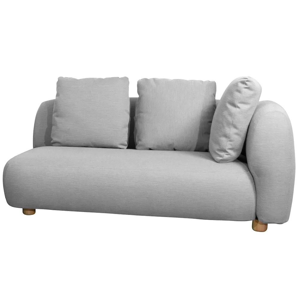 Cane-line, Capture 2-sits vänster modul Light grey