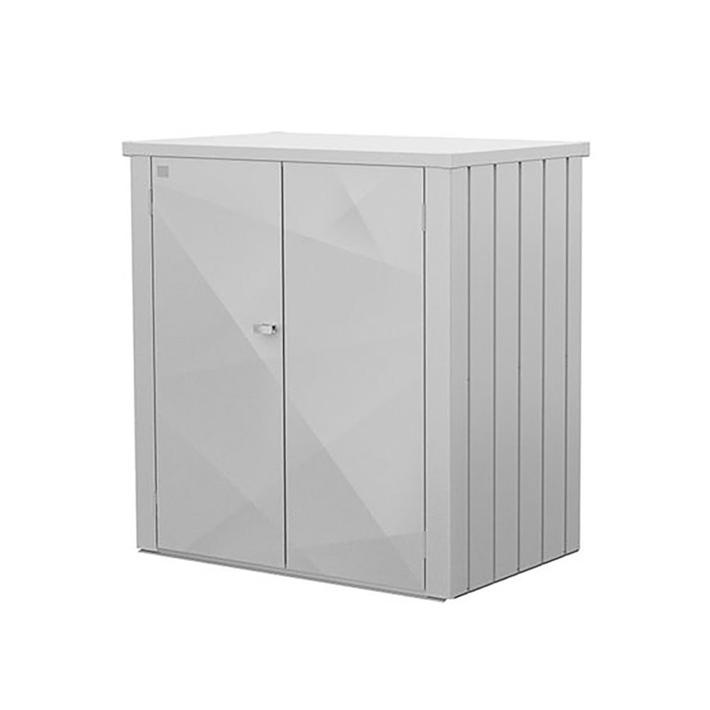 Biohort, Romeo terasskåp L X-Design metallic silver