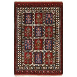 Torkaman Fine orientalisk matta 85 x 127 cm