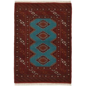 Torkaman Fine orientalisk matta 88 x 122 cm