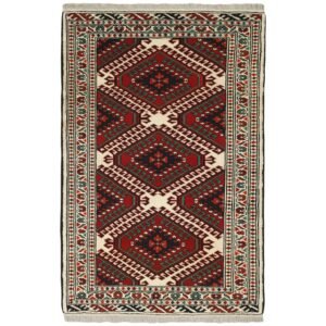 Torkaman Fine orientalisk matta 83 x 123 cm