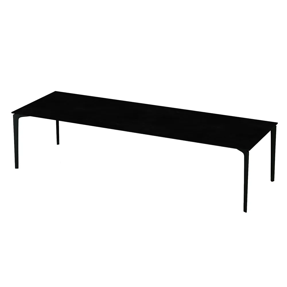 Fast, Allsize Matbord 301x101 cm GRES Metallic Grey / Gres Night