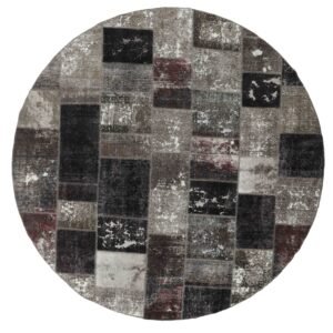 Vintage Patchwork orientalisk matta ø 300 cm