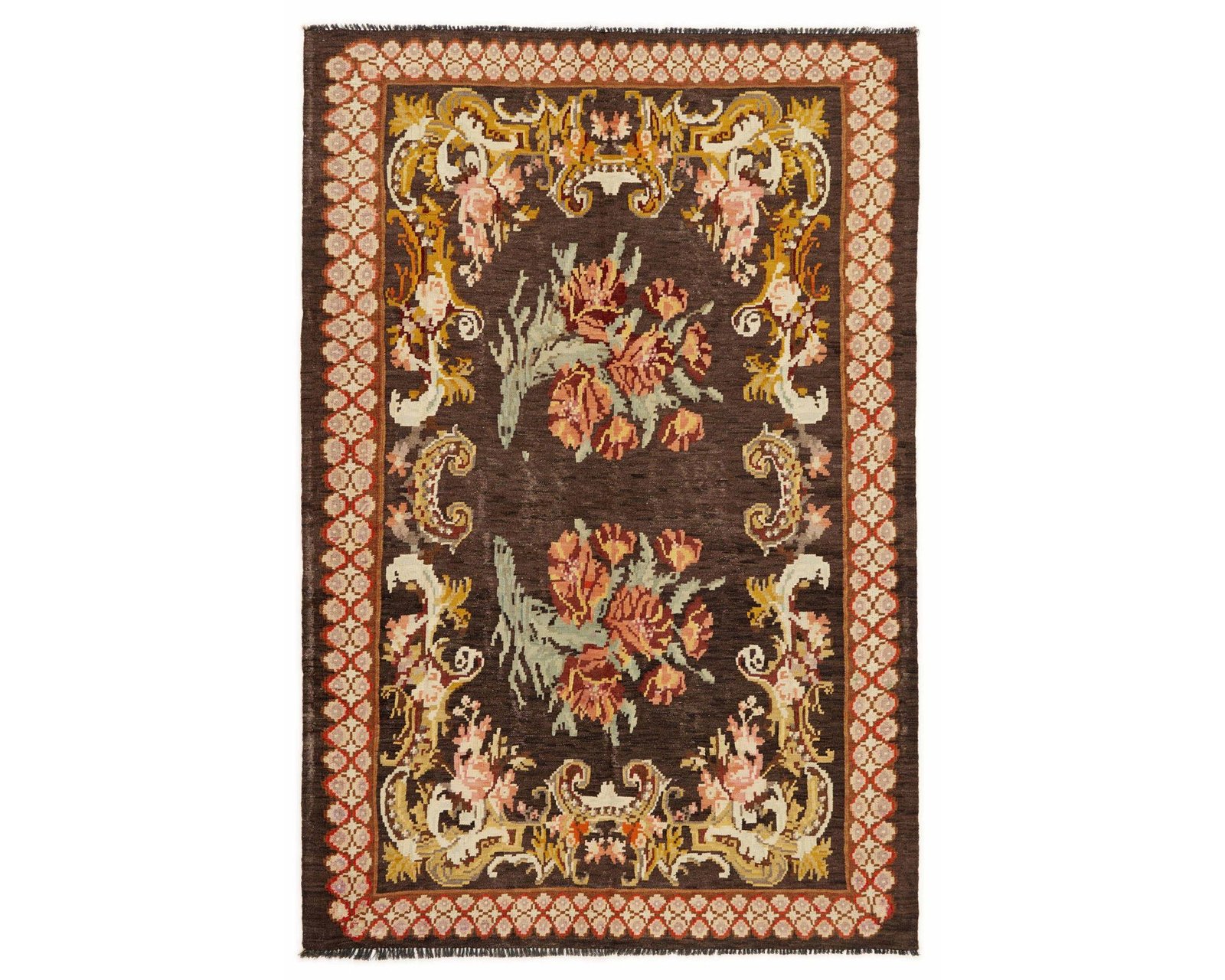 Rose Kelim orientalisk matta 176 x 262 cm