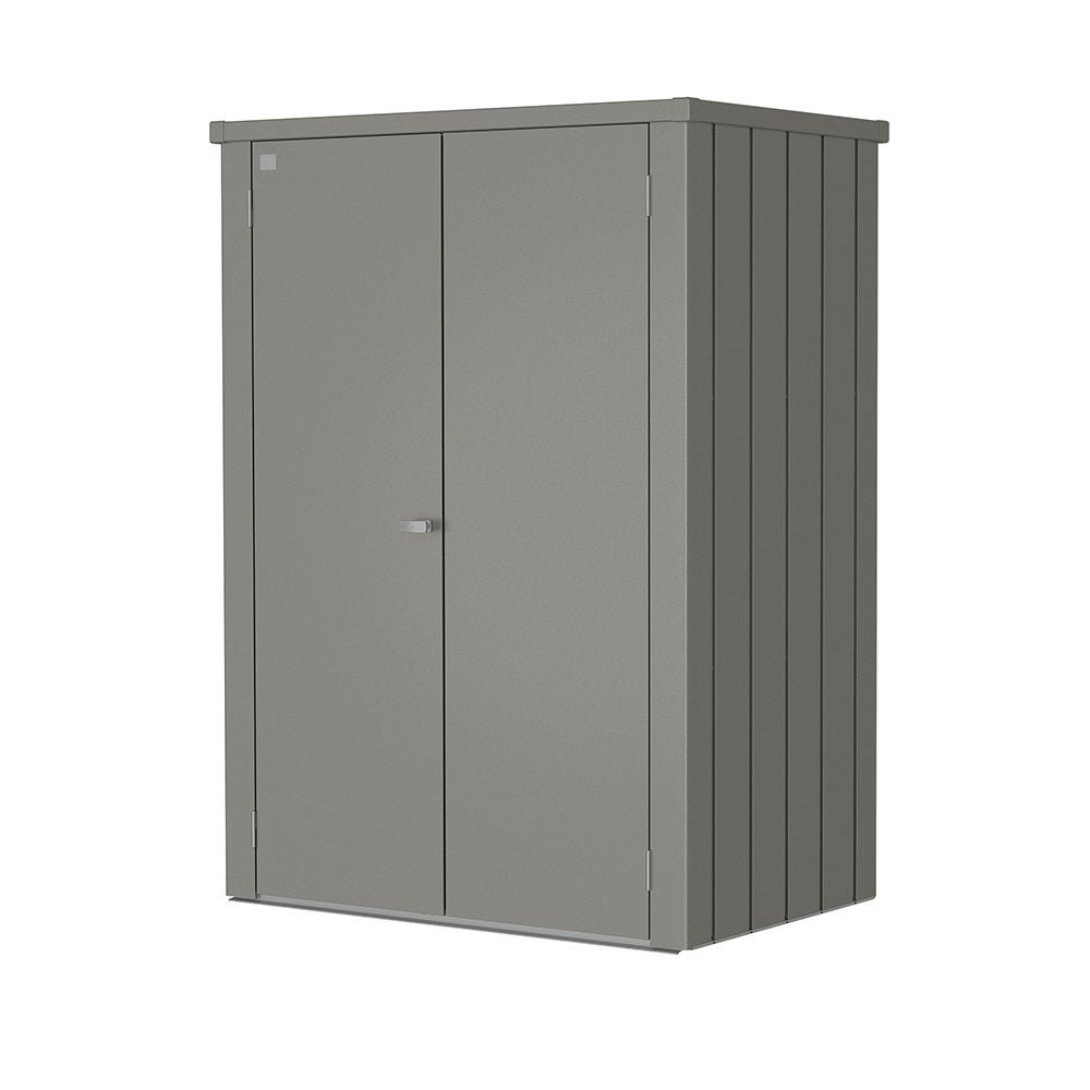 Biohort, Patio locker Romeo size L HIGH metallic quartz grey
