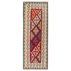 Rezas orientalisk x Kelim matta 87 x 248 cm