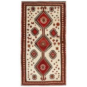 Shiraz orientalisk matta 136 x 250 cm