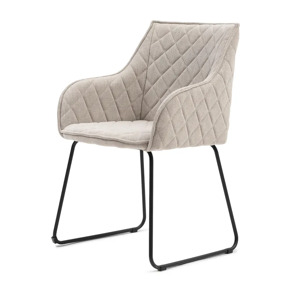 Riviera Maison, Frisco Drive karmstol Fab Flax