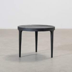 NORR11 Ghost ø 50 cm sofabord svart