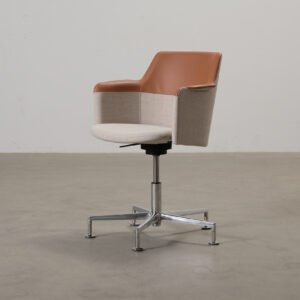 Lammhults Carousel kontorsstol brun / beige