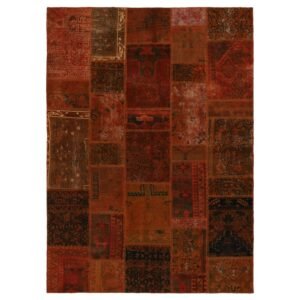 Vintage Patchwork orientalisk matta 173 x 245 cm