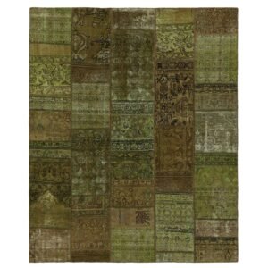 Vintage Patchwork orientalisk matta 207 x 253 cm