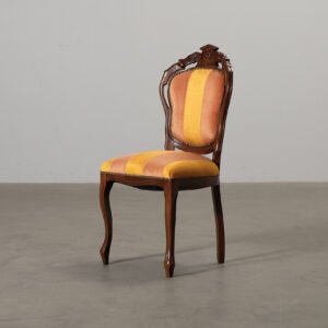 Stol i rokokostil orange
