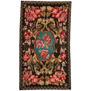 Rose Kelim orientalisk matta 185 x 317 cm