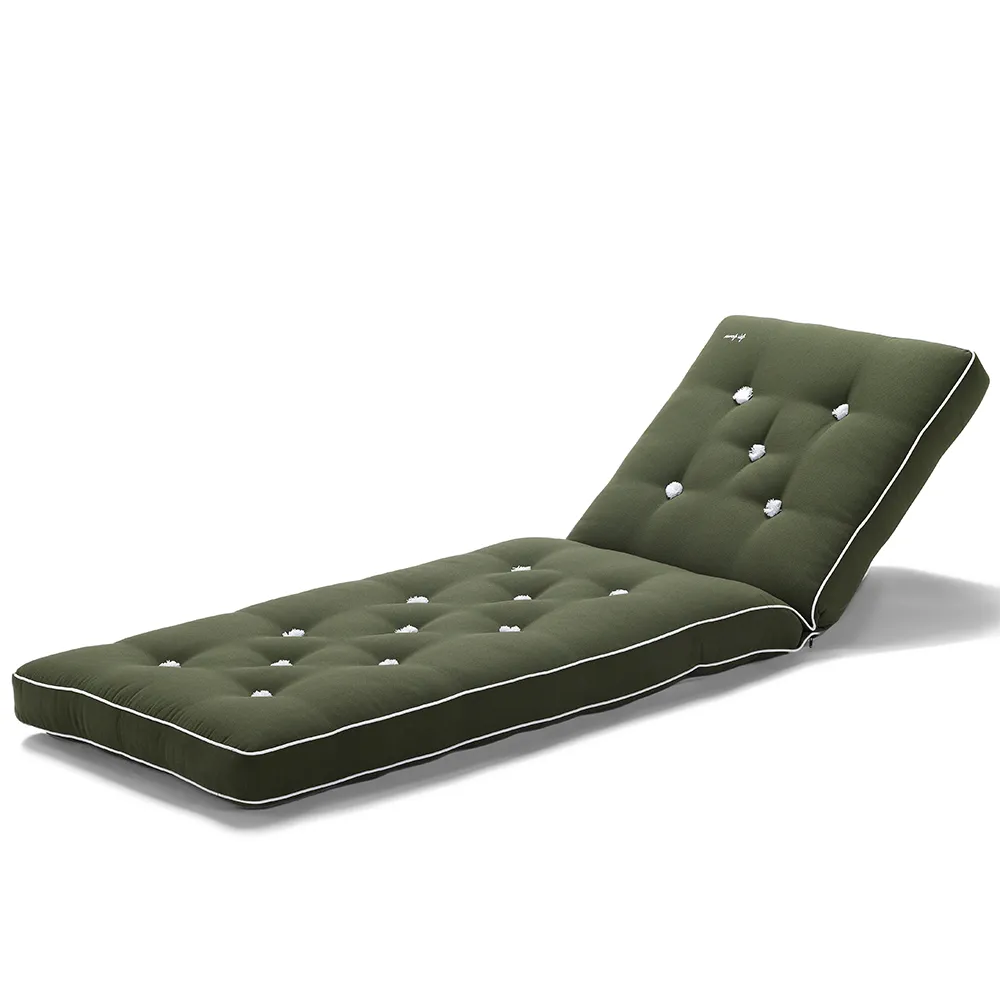 Fri Form, Liggvagnsdyna 60 X 185 Cm Khakigrön