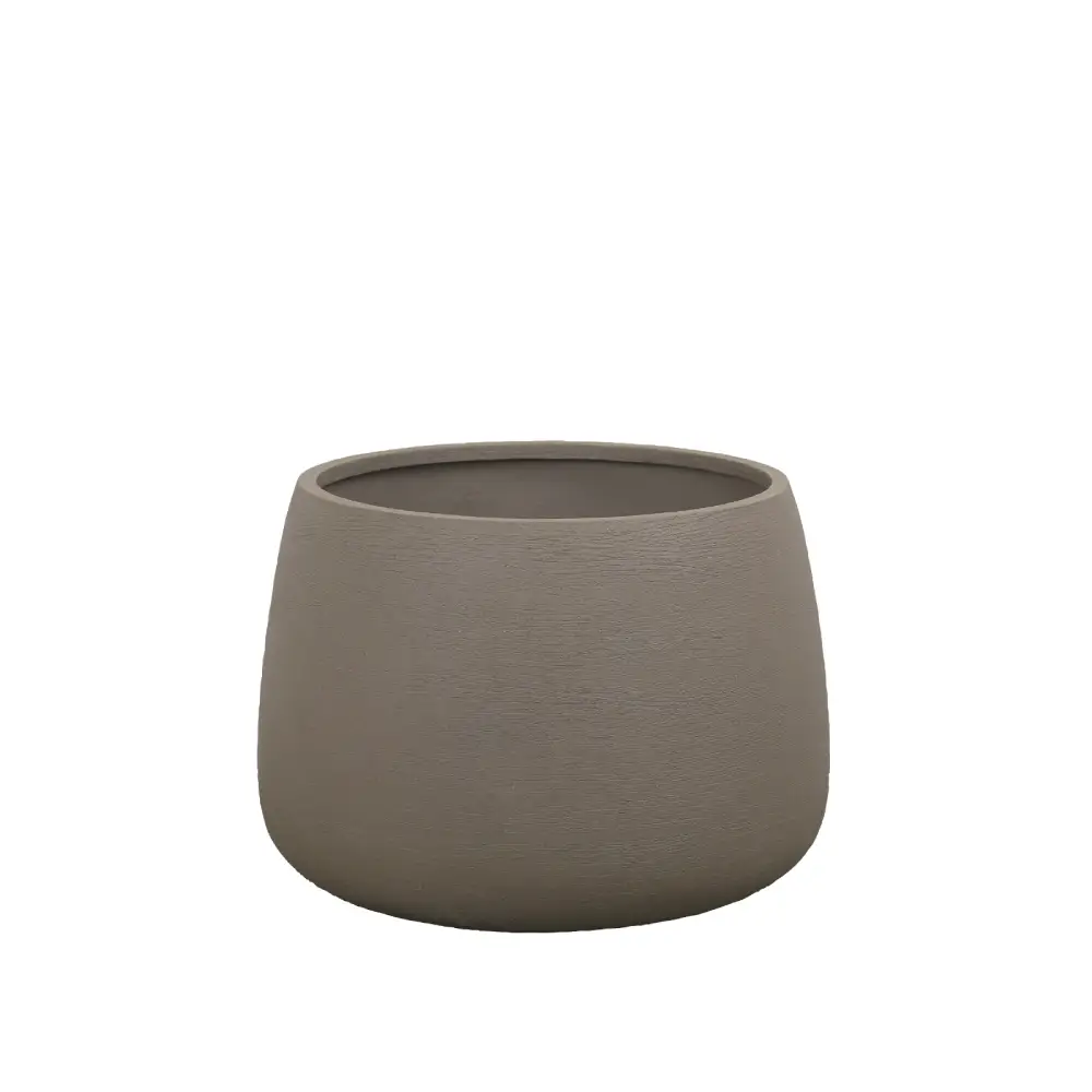Cane-line, Soil kruka rund mellan Taupe structure, fiberglas