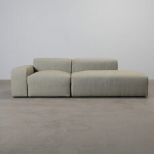 ikimakee Kamu 3-sits soffa med öppet avslut grön