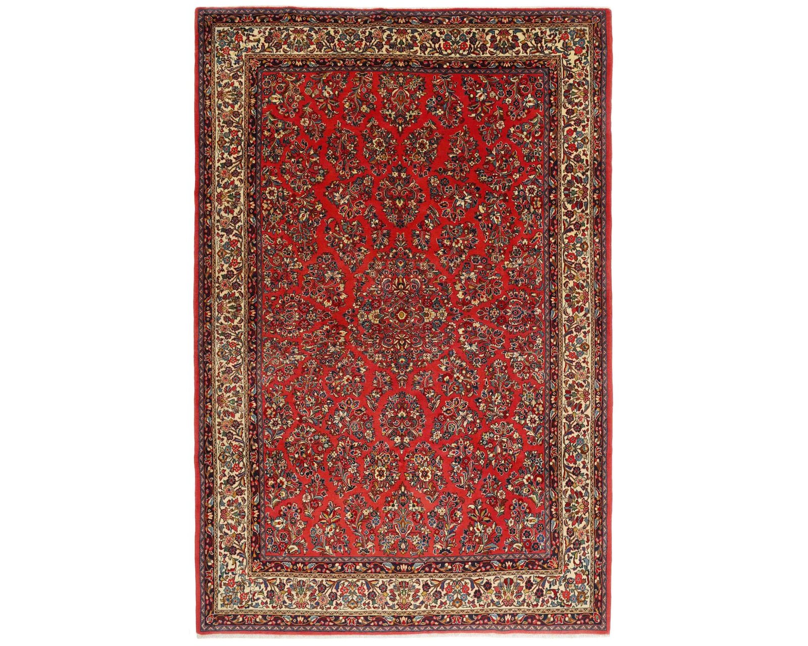 Sarough orientalisk matta 216 x 328 cm