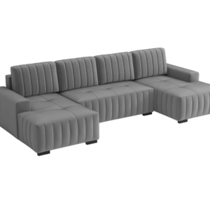 Esher 4-sits bäddsoffa grå