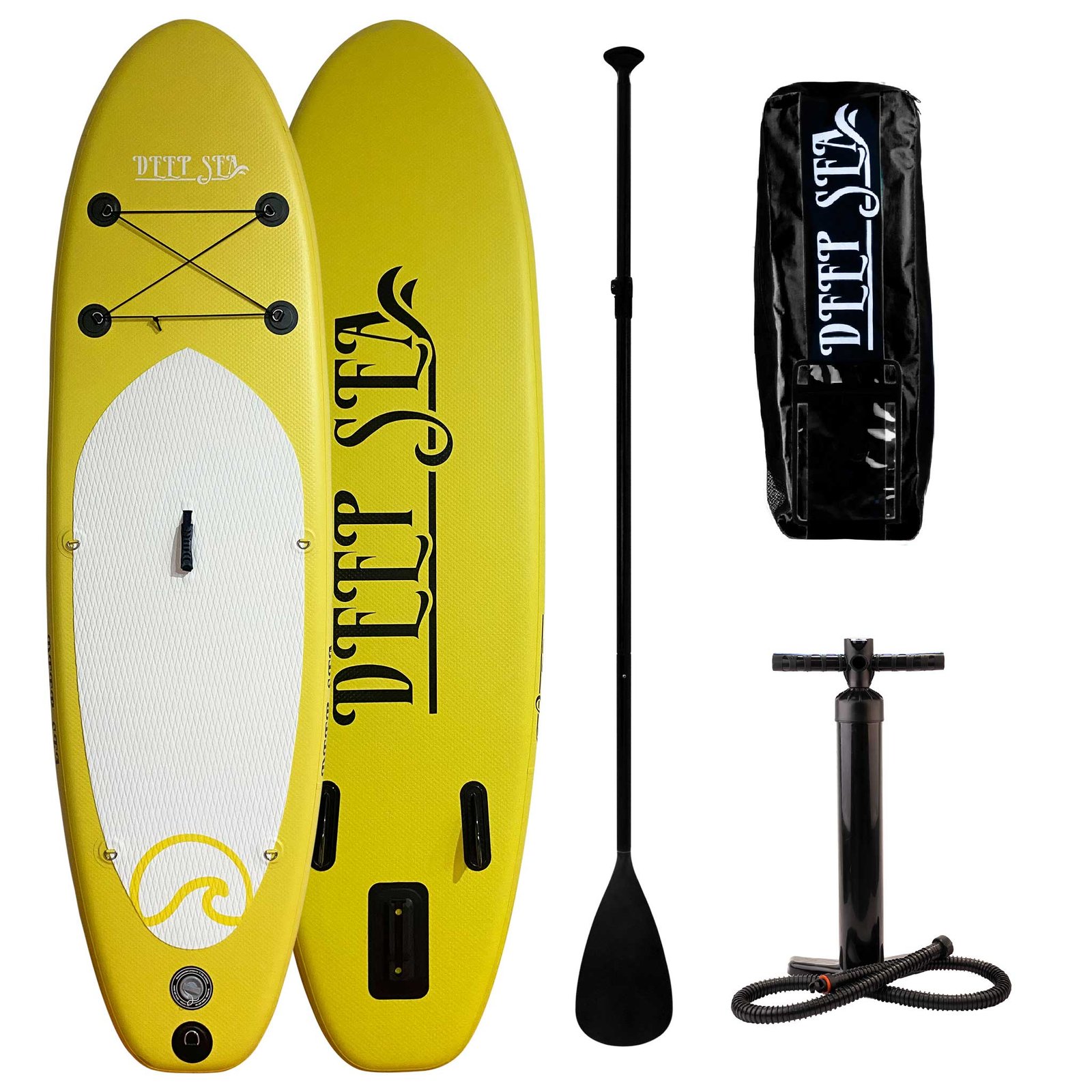 Deep Sea SUP-brädset Standard 275cm, Gul