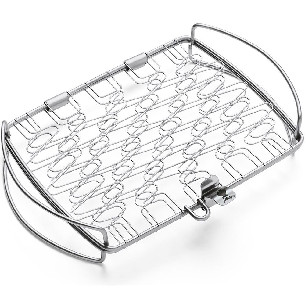 Weber, Grillkorg/grillhalster liten till fisk stål