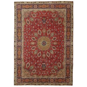 Tabriz orientalisk matta 245 x 345 cm