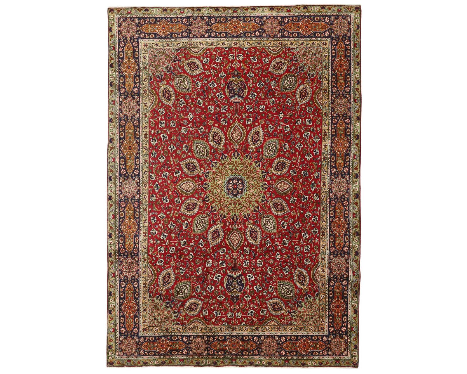 Tabriz orientalisk matta 245 x 345 cm