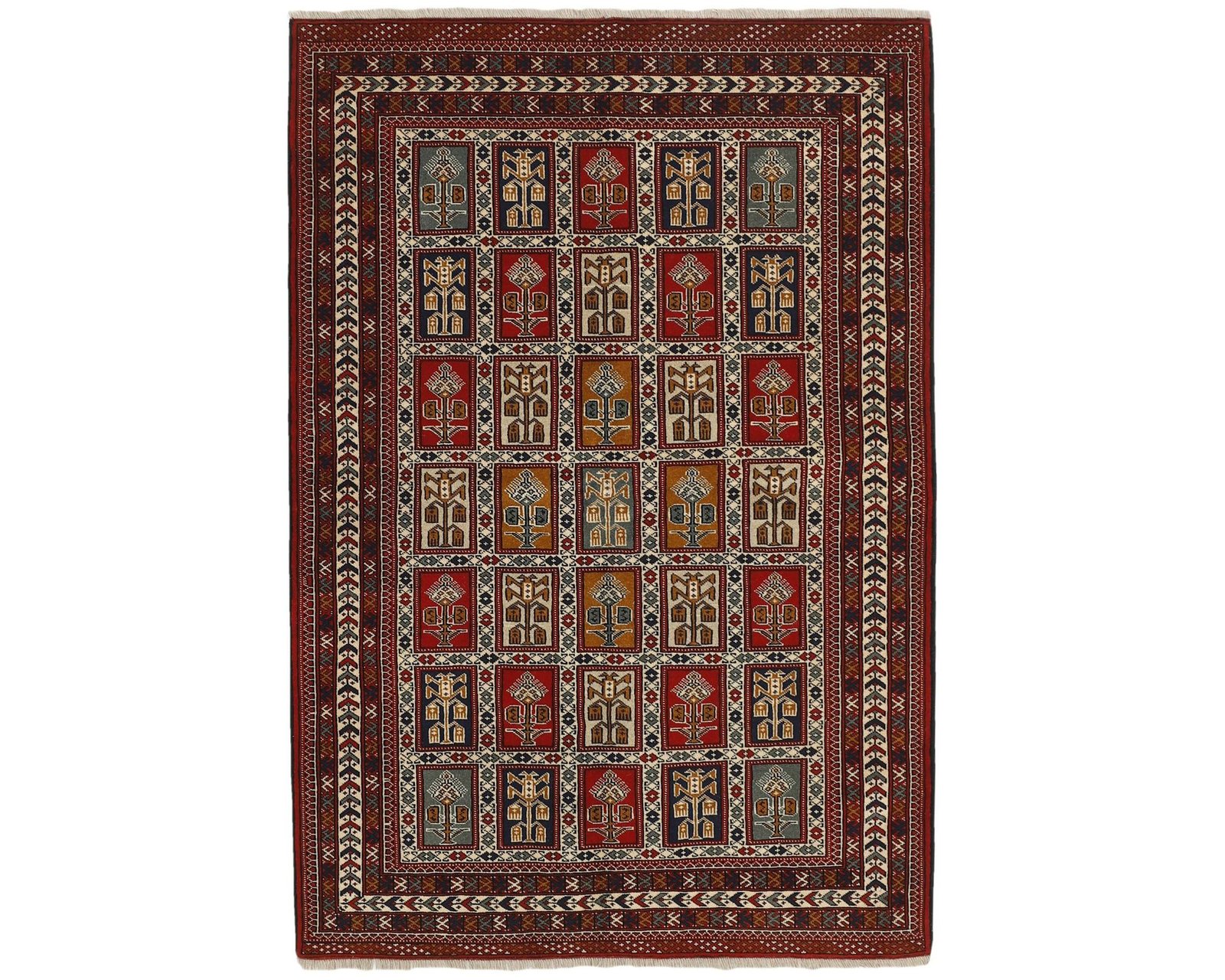 Torkaman Fine orientalisk matta 154 x 224 cm