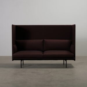 Muuto Outline Highback 2-sits soffa