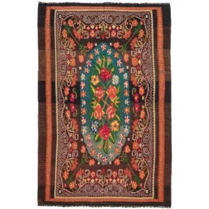 Rose Kelim orientalisk matta 202 x 307 cm