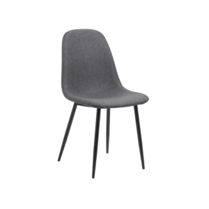 Salaman matstol grå, set om 4