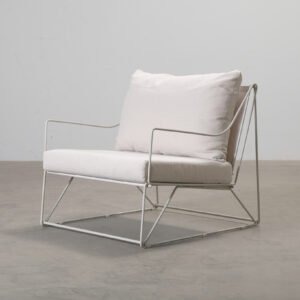 Usteryd utefåtölj ljusbeige