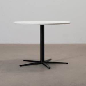 Sofacompany Allie matbord ø 120 cm vit / svart