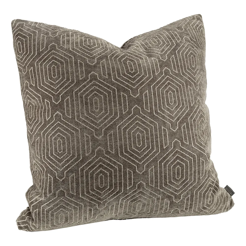 Artwood, Laurel Ethnic brown kuddfodral 60x60 cm