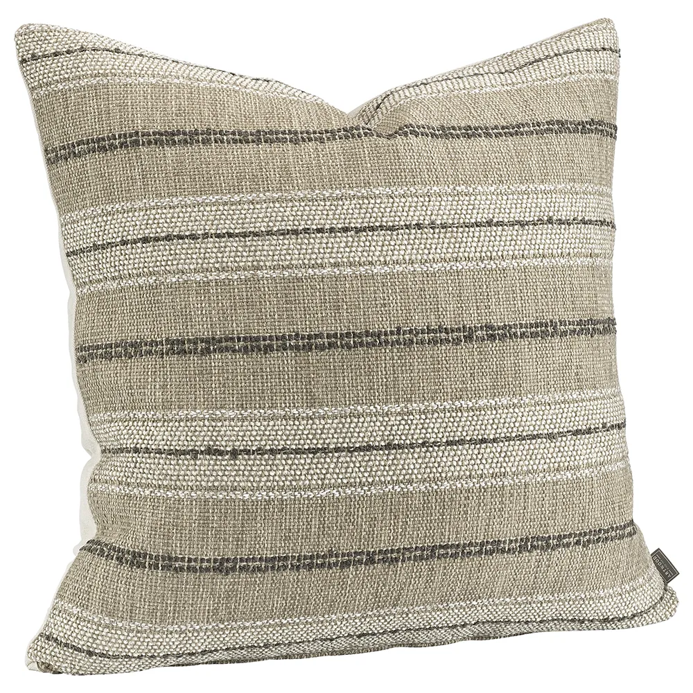 Artwood, Nomad Multi Stripe Kuddfodral Linen 60x60 cm