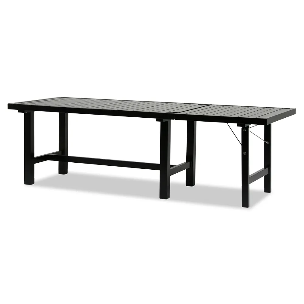 Fri Form, Tillsatsskiva 80x68 cm Höjd 65,5Cm Svart Alu