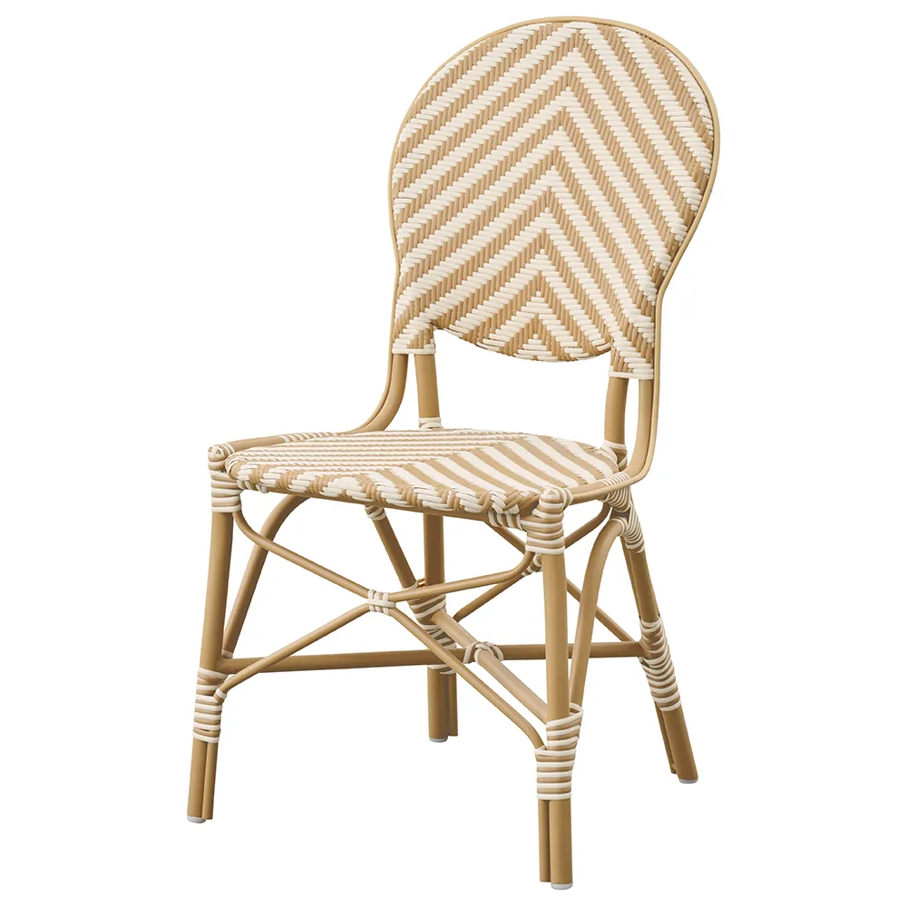 Sika Design, Isabell outdoor matstol ivory/honey