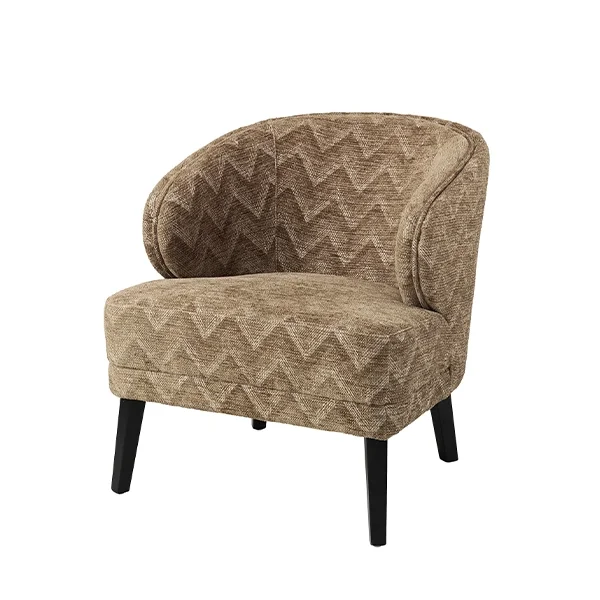 Artwood, Barrington tygfåtölj- Aurelia W light brown