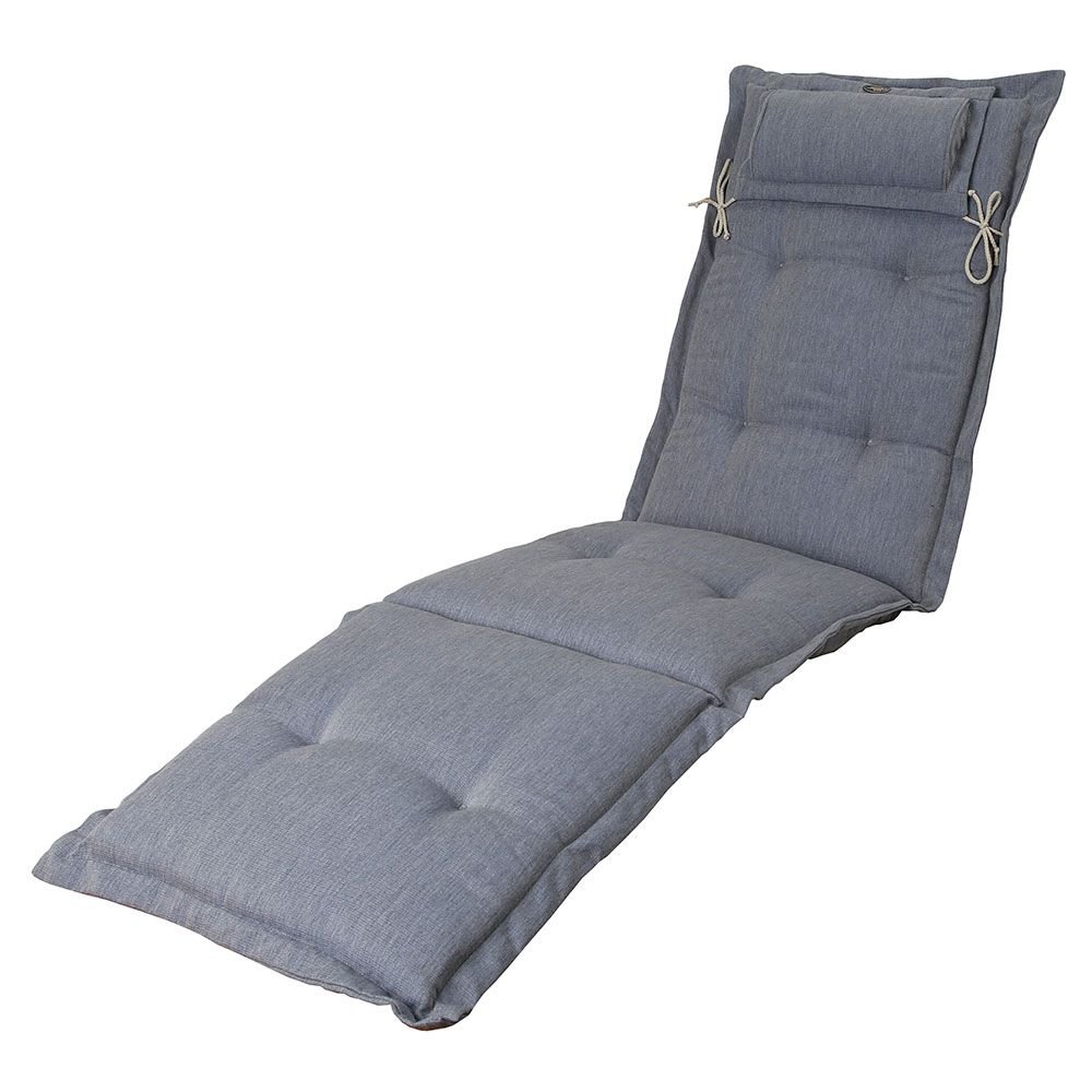 Fritab, Canyon däckstolsdyna strukturdralon Denimblå