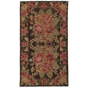 Rose Kelim orientalisk matta 193 x 339 cm