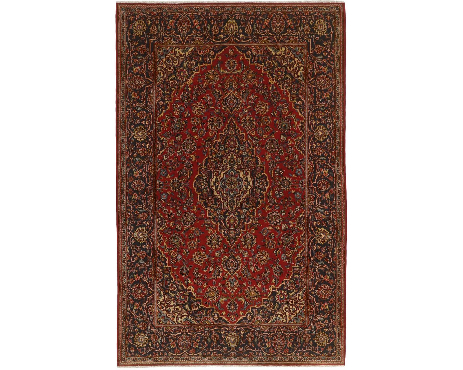 Keshan orientalisk matta 141 x 226 cm