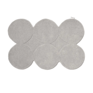 Classic Collection Dots 60 x 90 cm dörrmatta grå