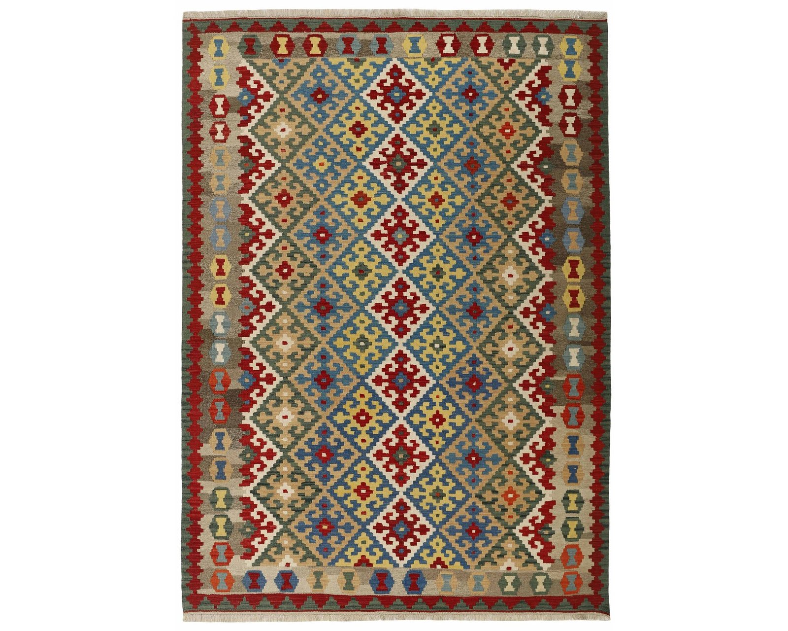 Kelim orientalisk matta 204 x 287 cm