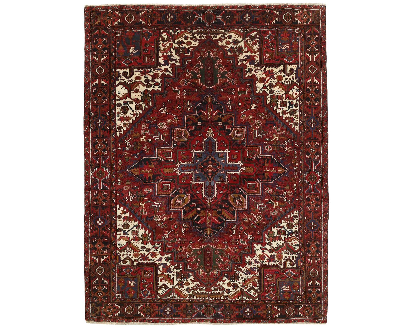 Heriz orientalisk matta 254 x 335 cm