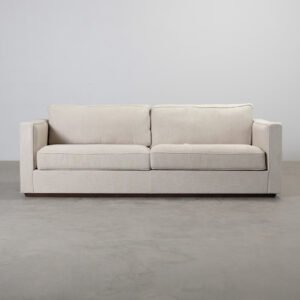 Paolo Castellin Dromo Club 3-sits soffa ljus beige