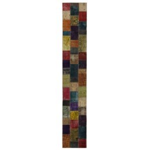 Vintage Patchwork orientalisk matta 80 x 510 cm
